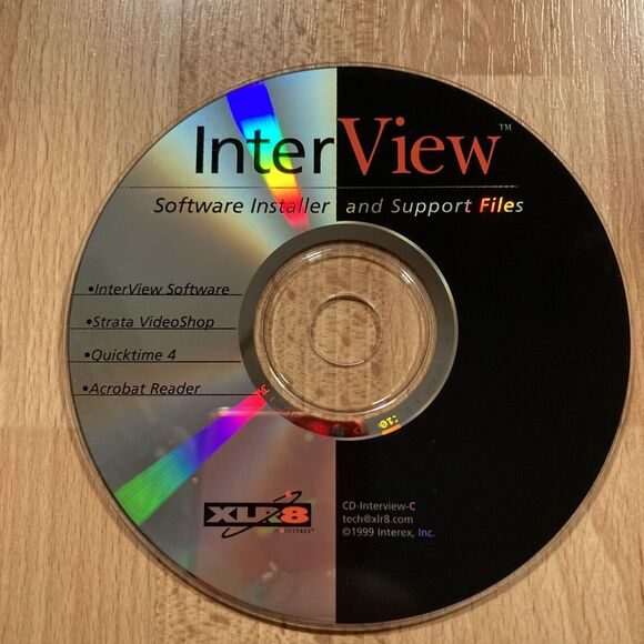 Interex XLR8 InterView • Strata Video Shop • TuneBuilders Resources • Discs Only - Picture 2 of 5